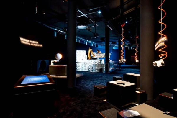 機器人企業展廳設計案例