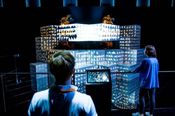 機器人企業展廳設計案例