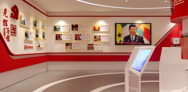 黨群服務(wù)中心展廳設(shè)計傳承弘揚紅色精神！