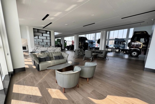 一汽解放重卡展廳設計案例分享