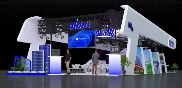 科技環(huán)保光伏產(chǎn)業(yè)展臺(tái)設(shè)計(jì)方案