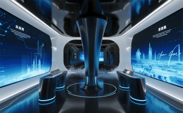 電子元件科技展廳設計