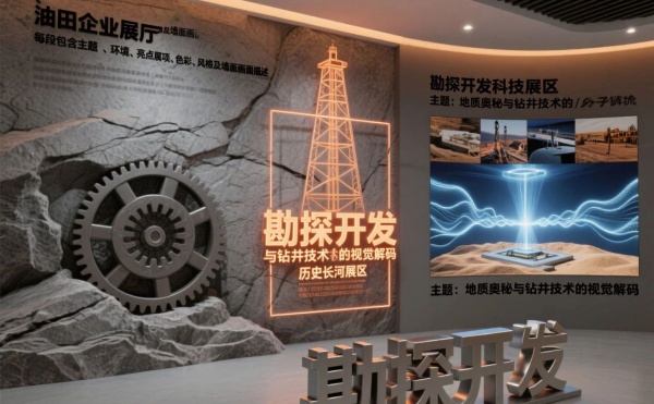 石油會“開口說話”？這座油田文化展廳讓巖芯數據活了！