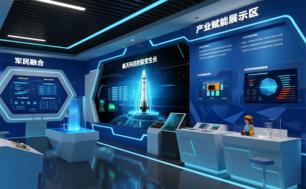 航天工業(yè)展廳設(shè)計(jì)