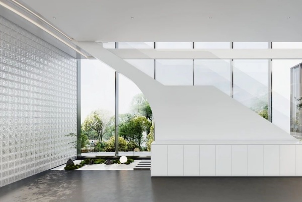 安得智聯辦公樓中庭展廳設計 安得智聯辦公樓中庭展廳設計