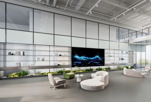 安得智聯辦公樓中庭展廳設計 安得智聯辦公樓中庭展廳設計