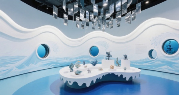 展廳設(shè)計(jì)自然萬象集海洋、森林、雨林、沙漠展廳的沉浸式奔赴