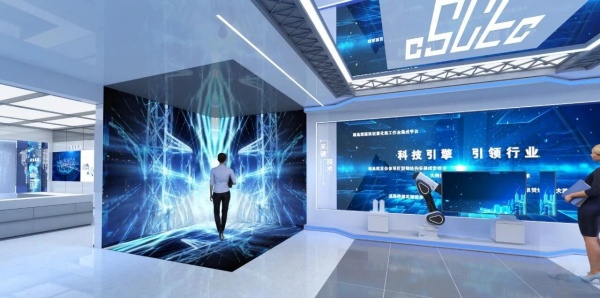 數(shù)字科技化展廳設(shè)計
