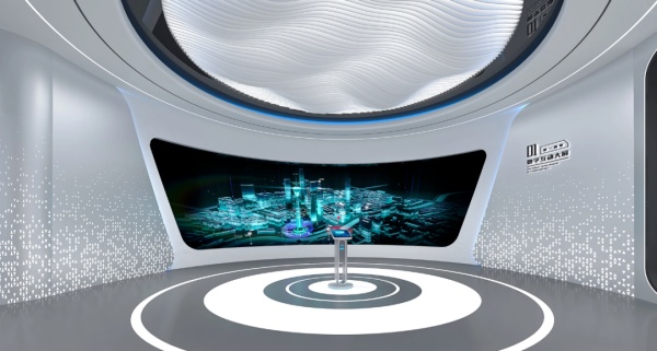 展廳序廳的“互動(dòng)開(kāi)關(guān)”，開(kāi)啟沉浸式體驗(yàn)序章