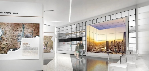 現(xiàn)代企業(yè)展廳效果設(shè)計(jì)以品牌基因重構(gòu)空間敘事邏輯