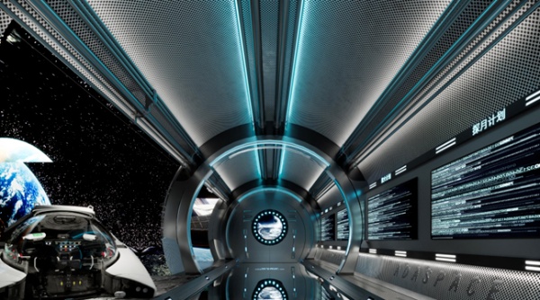 國星宇航展廳設計