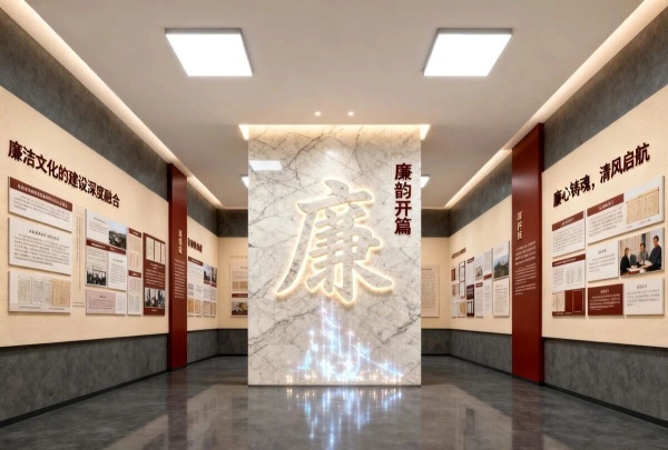 廉潔文化展廳怎么建？這套 “沉浸式 + 互動(dòng)感”設(shè)計(jì)方案太贊了！